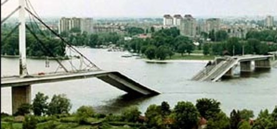 The bridge at Novi Sad