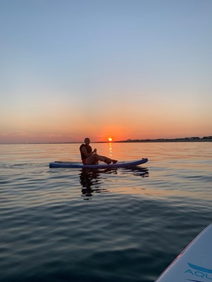 Bosham sunset paddle