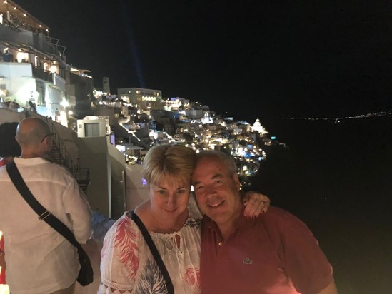 Will sharing a beautiful moment with Tracy on holiday in the sun or should I say moonlight serinade