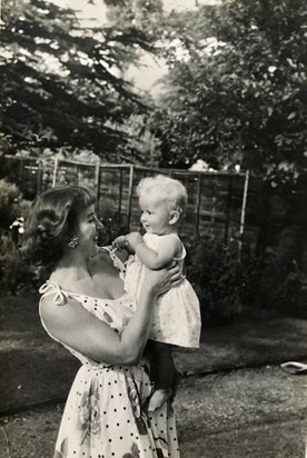Eileen and baby Louise, miss you Mum 