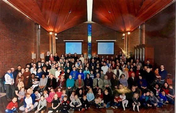 All Saints' Church congregation 2020