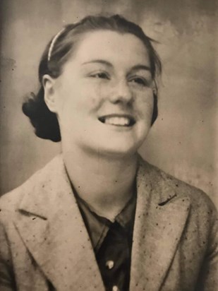 Ethel as a young girl.
