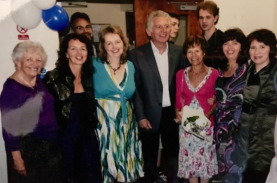 Happy memories of my 50th with Jackie and family xx