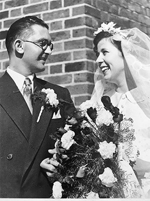 11th September 1954 Mary & Ralph were married 