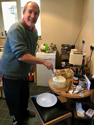 1st May ‘20 - David’s 50th birthday (at home doing up kitchen instead of New York & Boston holiday)