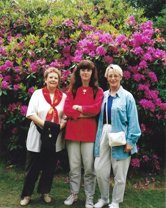 Christa with Anke and Annemarie