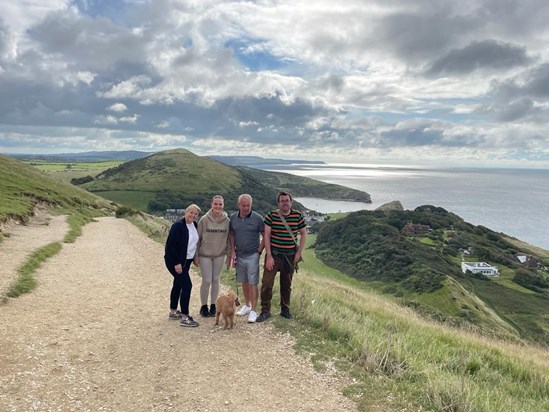 Rich introducing his happy place to a few of the Swifts. Aug 2023. 