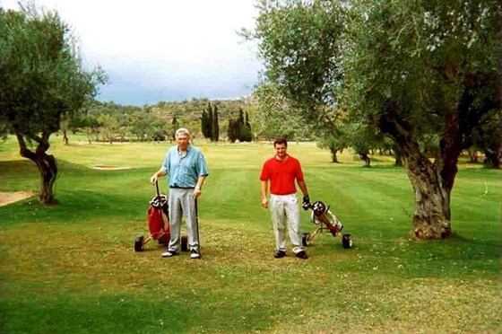 Joe & Shaun Golfing