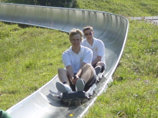 Toboggan ride