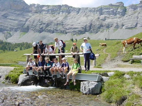 Swiss hike