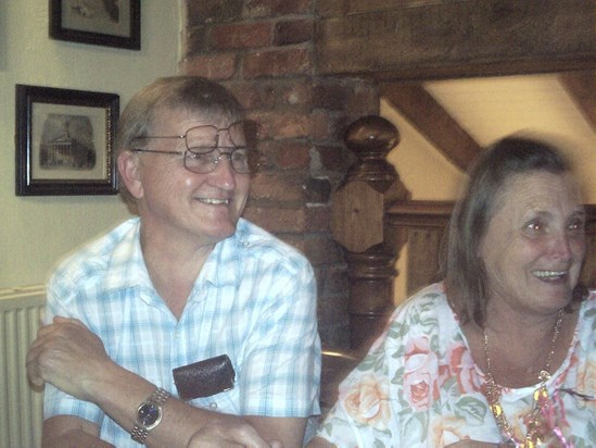 mum & dad having a laugh