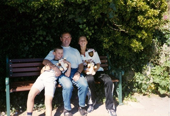 John with Emma and Michael Bristol zoo