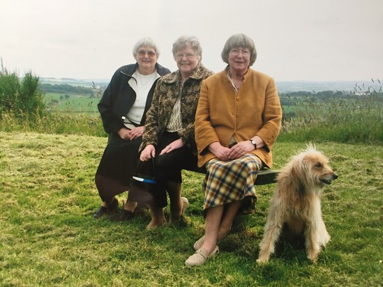 (L to R) Jane, Dorothy and Kathleen