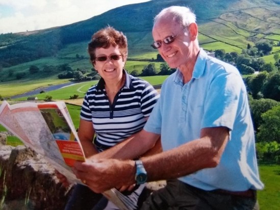 Graham and Deidre in the Yorkshire Dales