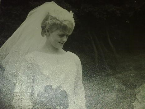 mum as a bride