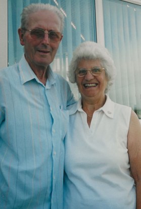Dad and Mum, Penzance 2002
