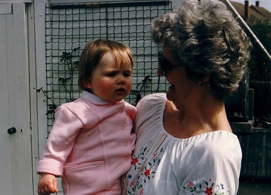 Nanny and Ellie, Summer 1986
