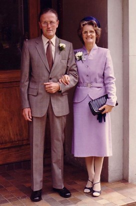 Dad and Mum, John and Gail's Wedding July 1980