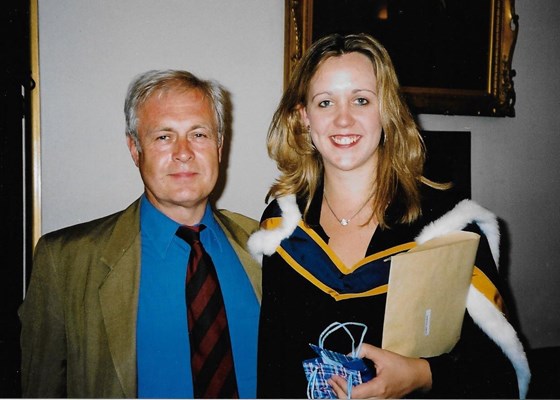 Nigel at God-daughter's Graduation (2004)