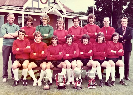 Fareham Town FC 1974