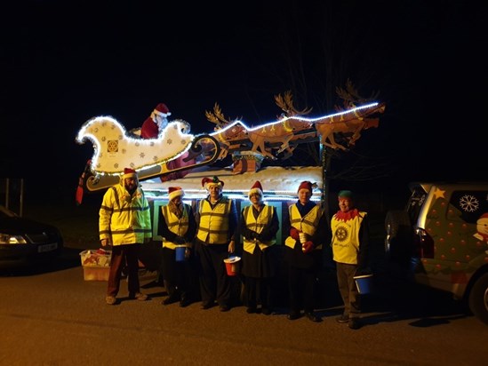 Christmas float