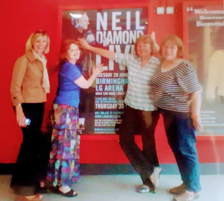 Great memories of happy times together seeing Neil Diamond, the other man in our lives. As the great man sang it was "so good, so good, so good ".