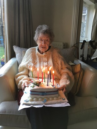 Auntie Joyce’s 90th birthday x