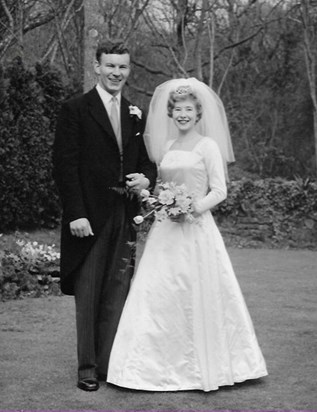 Christopher and Cleo Wedding (1st April 1961)