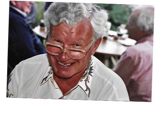 Christopher at an Old Canfordian luncheon