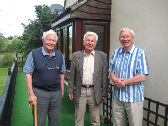 Iain, John and Chris Campbell