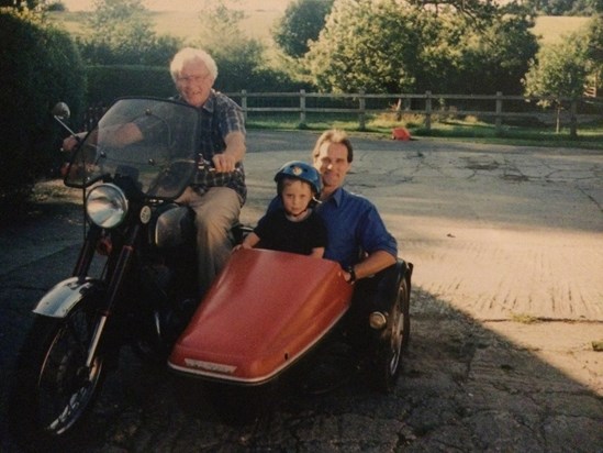 Fun times with Chris at Whistley Farm .