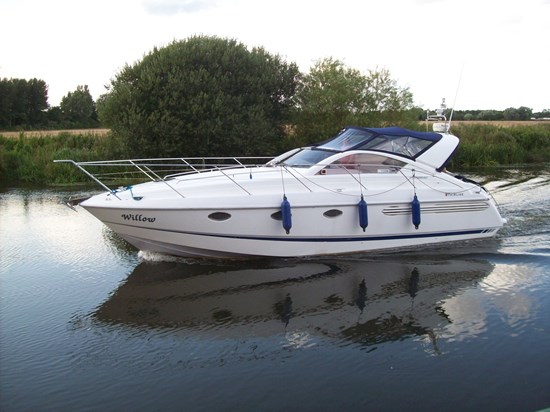 John's boat Willow, named after his dog.