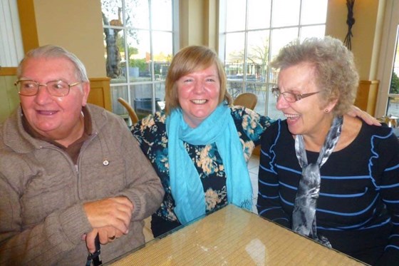 Denise with Keith and Sue 