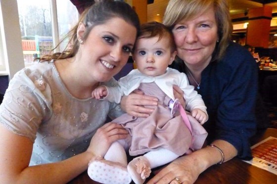 Denise with Lauren and Millie