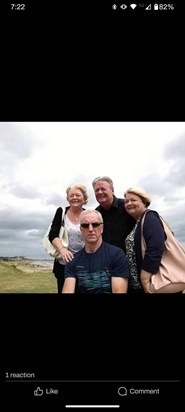 Mum and dad with aunty Marie and uncle Allan 