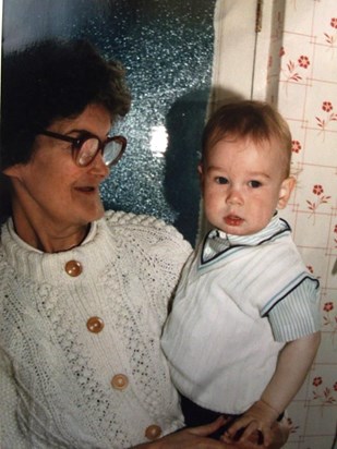 mum and ben, he hasnt changed a bit