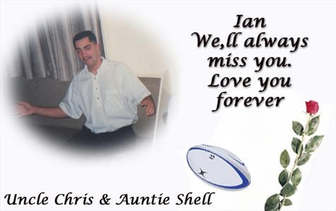 Ian we,ll miss you..