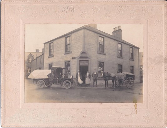 Grierson's Grocery Shop 1919