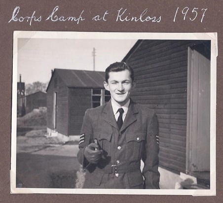 Corp Camp at Kinloss 1957