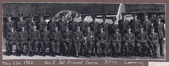 May 15th 1962 - No 2 Jet Provost Course, 3FTs, Leeming