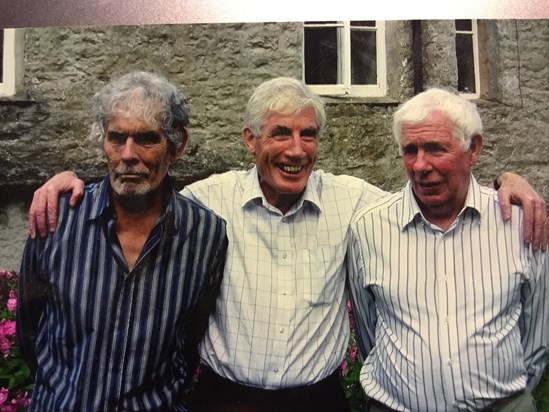 Brian (left), Frank (middle) and David