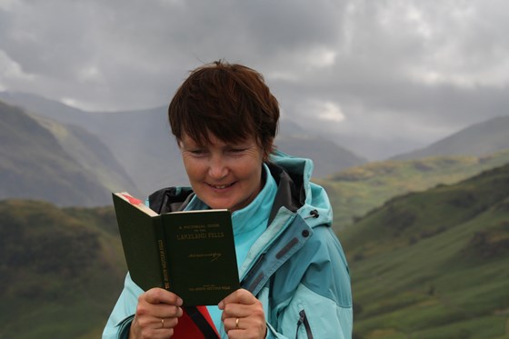 Walking in the lakes and reading were two of Kath's great pleasures. #beautifulsmile