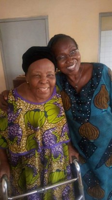 Auntie Oge and her mother- mama