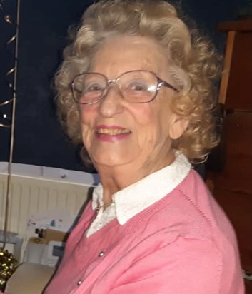 Nan on her 86th birthday