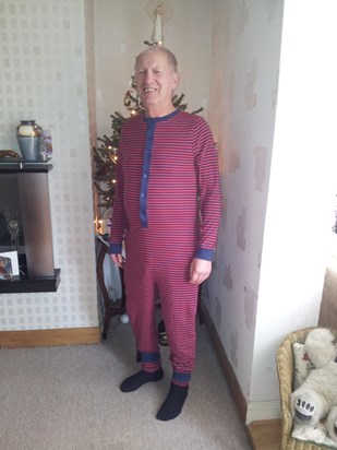 The trend setter in his onesie