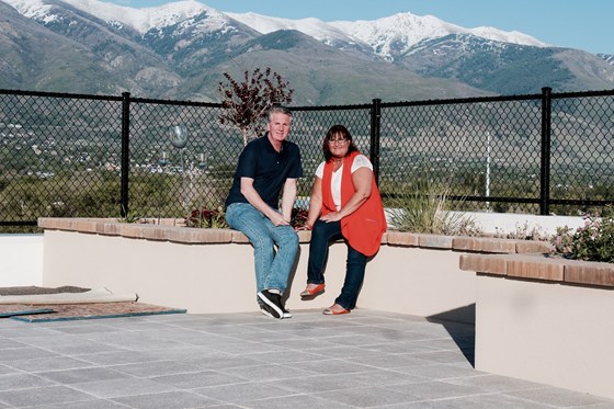 Mum and Dad in Utah