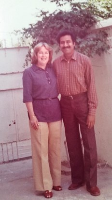 Mum & Dad on holiday in Lahore, Pakistan 