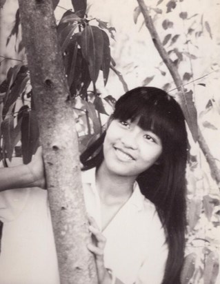 Suong in High School, Quang Ngai, c. 1986