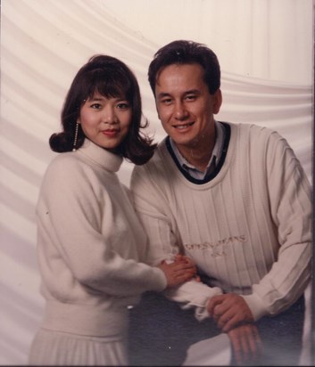 Suong and husband, Studio Photo