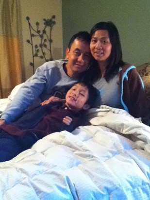 Suong, Arley and Sean (son)